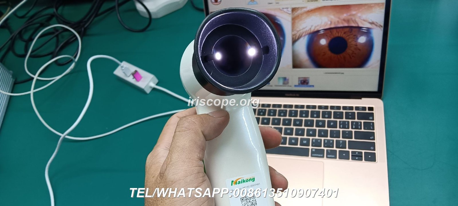 Visión del futuro de la iridología con tecnología avanzada