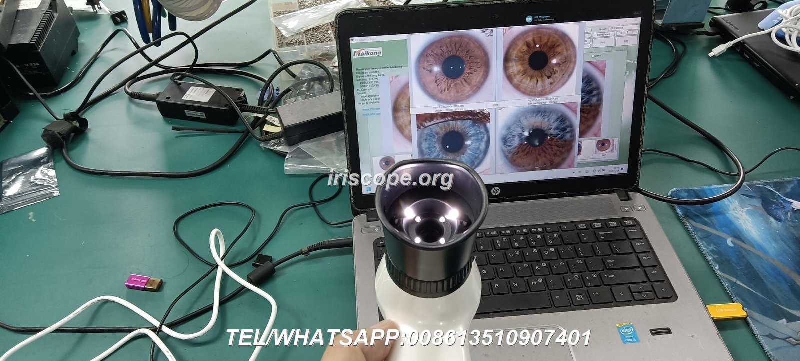 iriscope iridology cam
