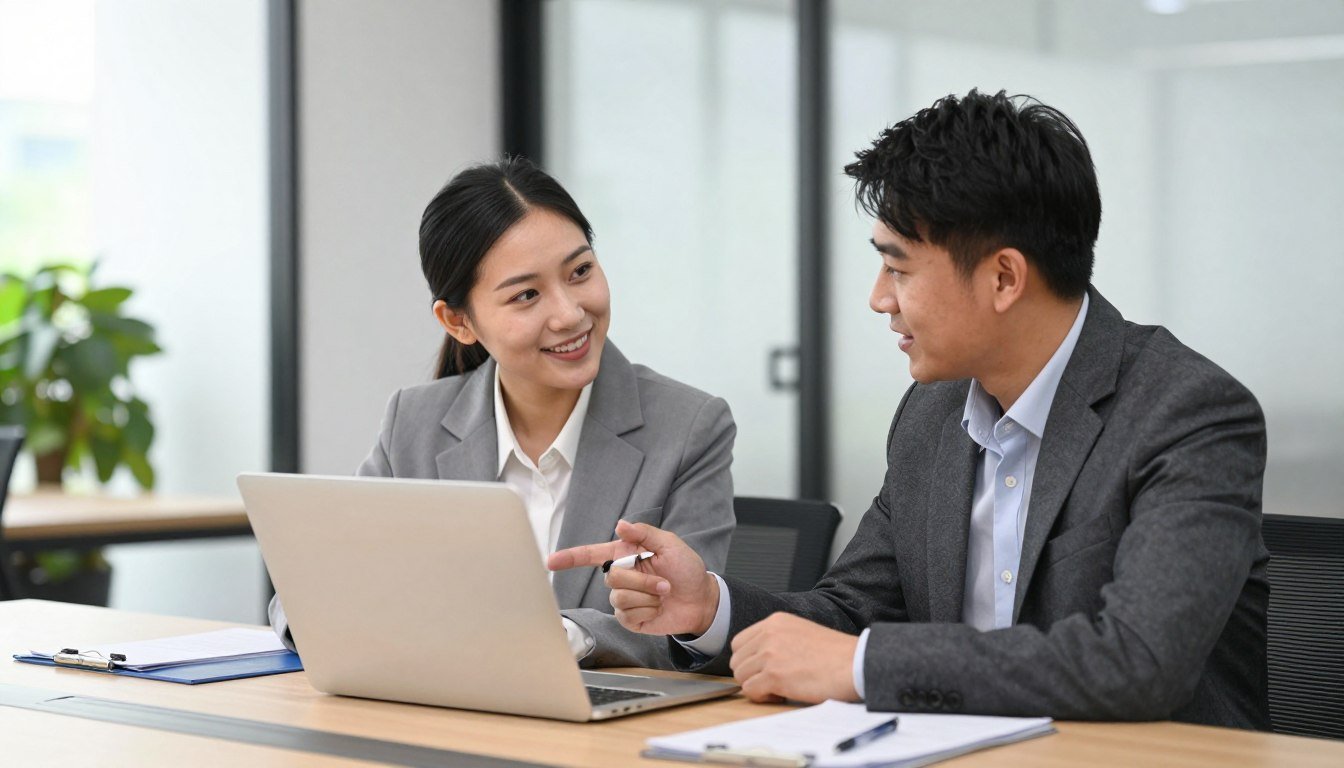 Business consultation meeting for MAIKONG partnership discussion
