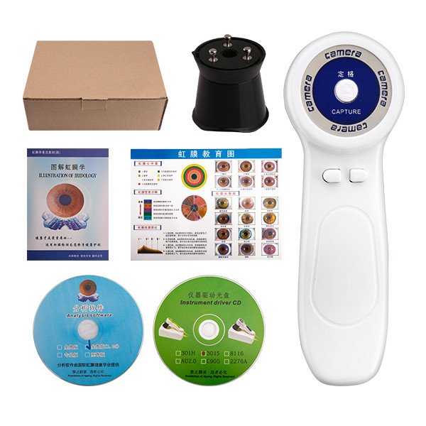 Iriscope modelo 5MP compacto para consultas individuales