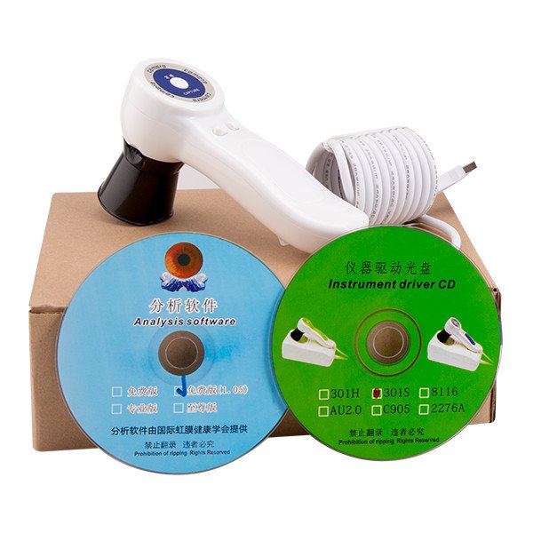 Iriscope modelo 5MP compacto para consultas individuales