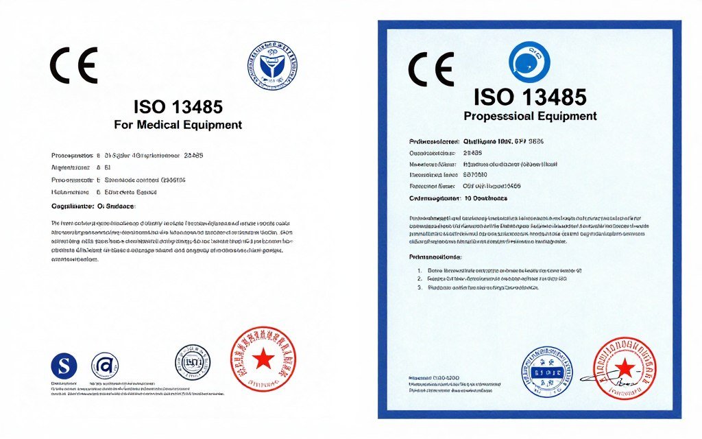 Certificaciones CE e ISO 13485 de productos MAIKONG iriscopio