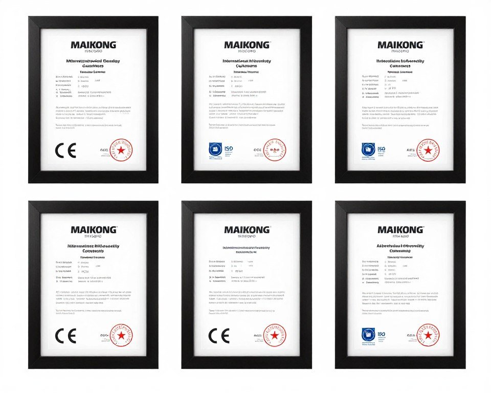 Certificaciones de calidad y premios internacionales recibidos por MAIKONG iriscopio