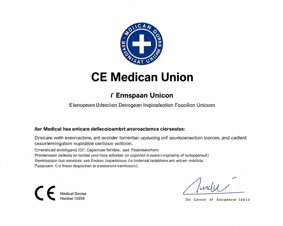 Certificado CE oficial para iriscopio MAIKONG productos médicos