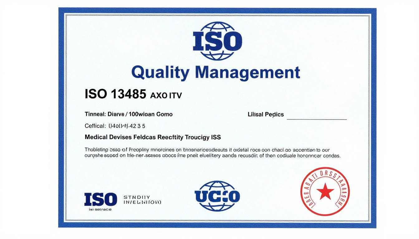 Certificado ISO 13485 sistema gestión calidad dispositivos médicos MAIKONG