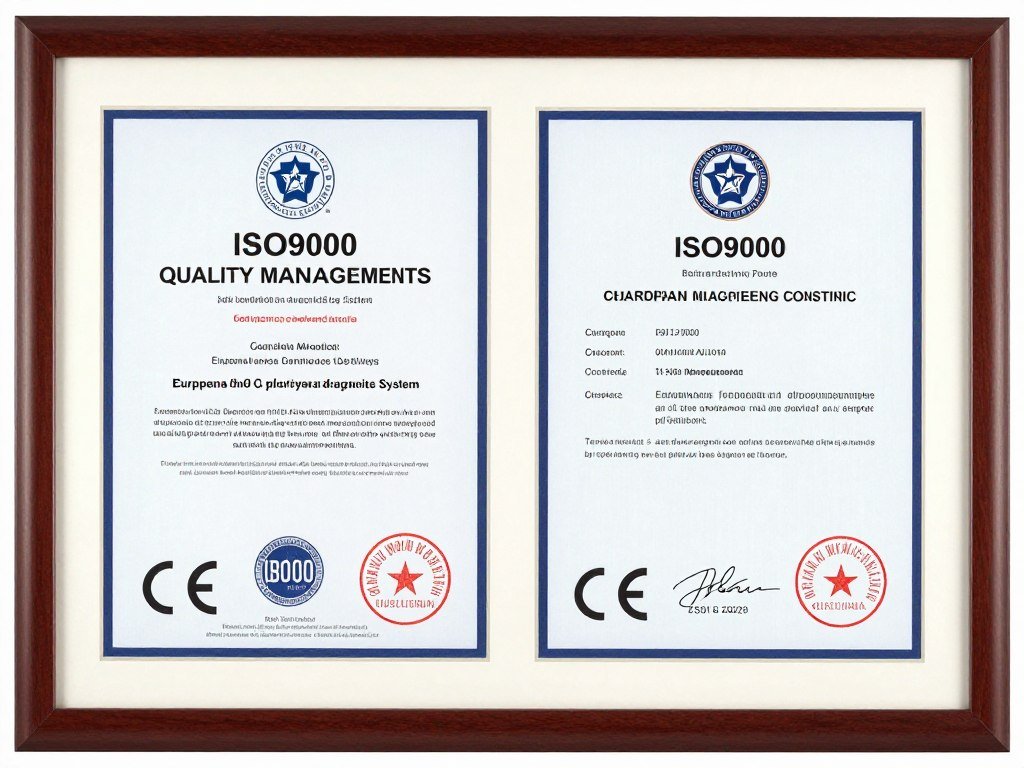 Certificados ISO9000 y CE de MAIKONG