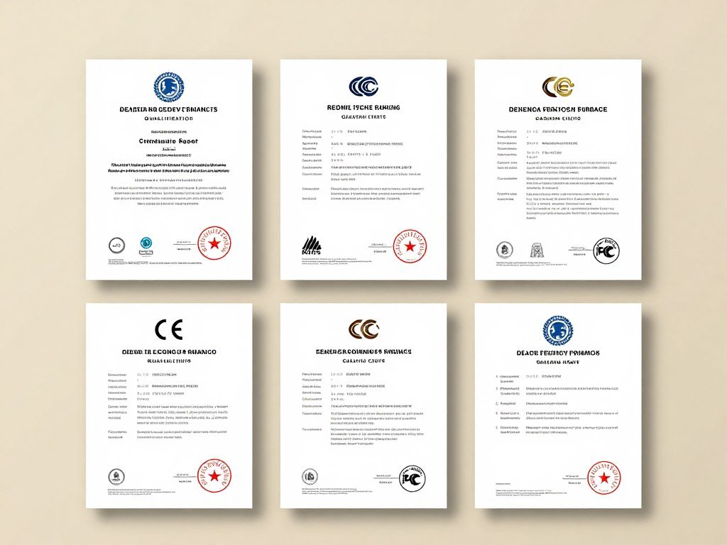 Certificados de calidad y cumplimiento normativo de productos MAIKONG