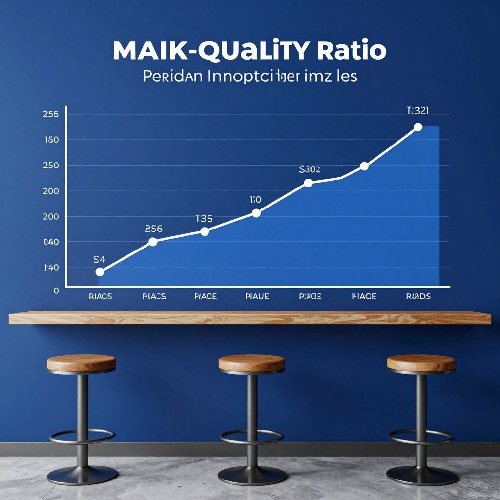 Gráfico comparativo de precio y calidad MAIKONG vs competencia