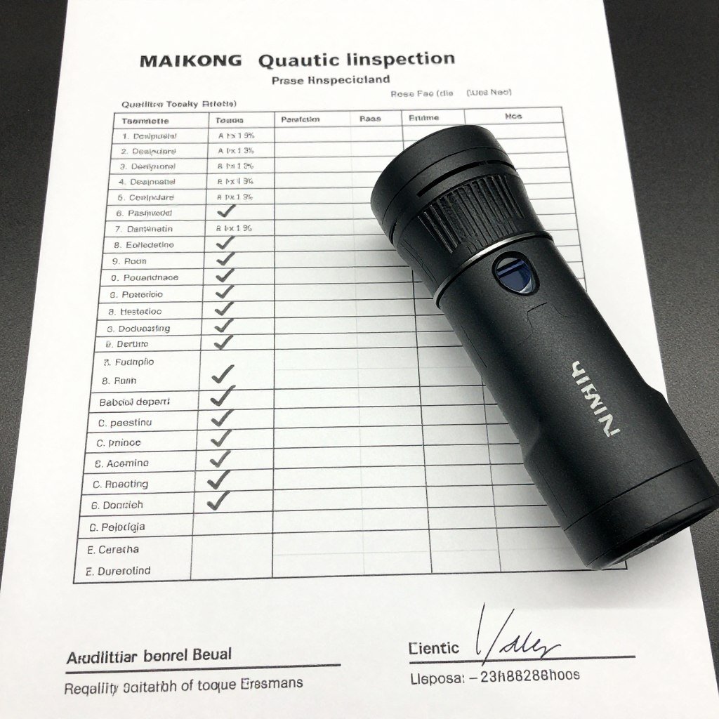 Informe de control de calidad de iriscope MAIKONG