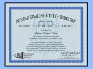 iridology certification