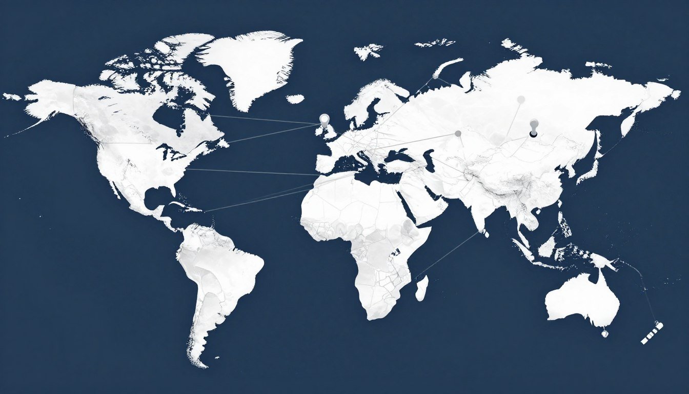 Red global de distribuidores y socios MAIKONG iridología