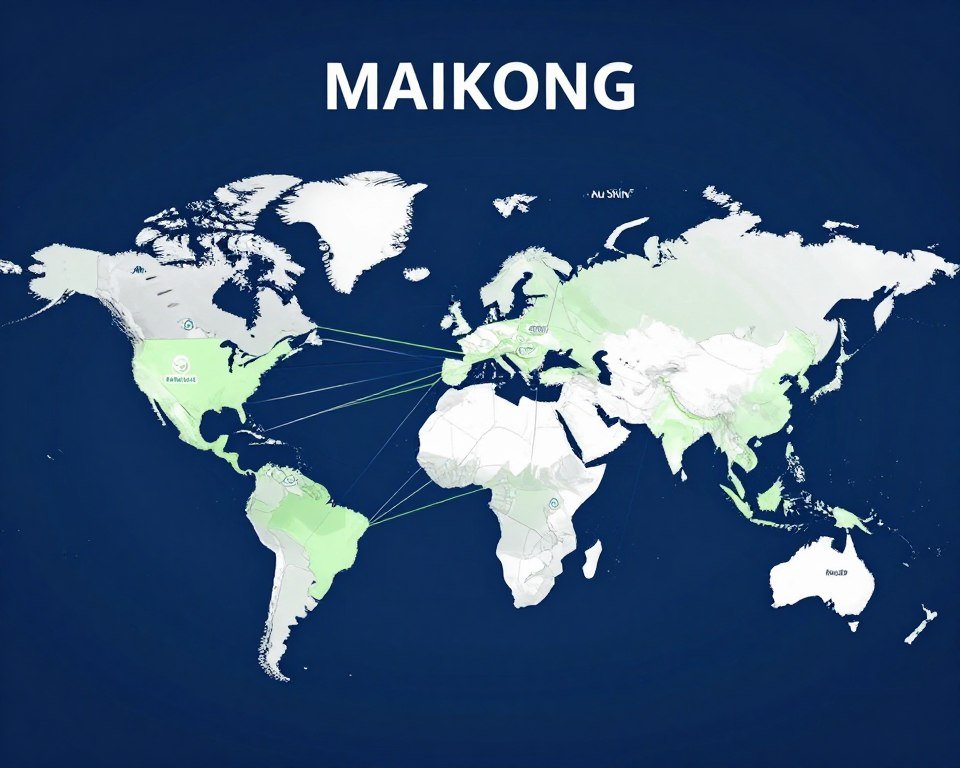 Red global de partners MAIKONG en empresas de salud y escuelas de iridología