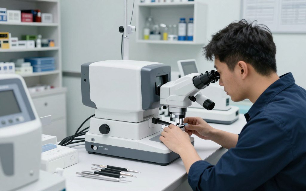 Servicio de reparación y mantenimiento de iriscope MAIKONG