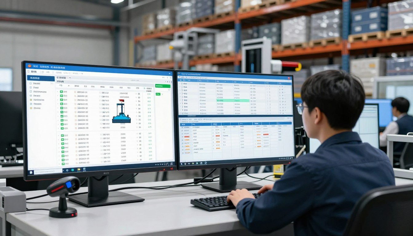 Sistema automatizado de gestión de pedidos en almacén MAIKONG