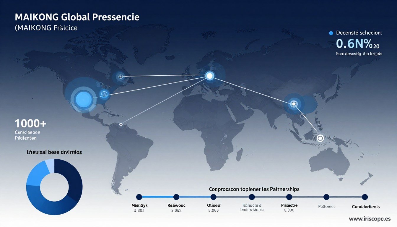 Success story infographic showing MAIKONG global partnerships and OEM projects