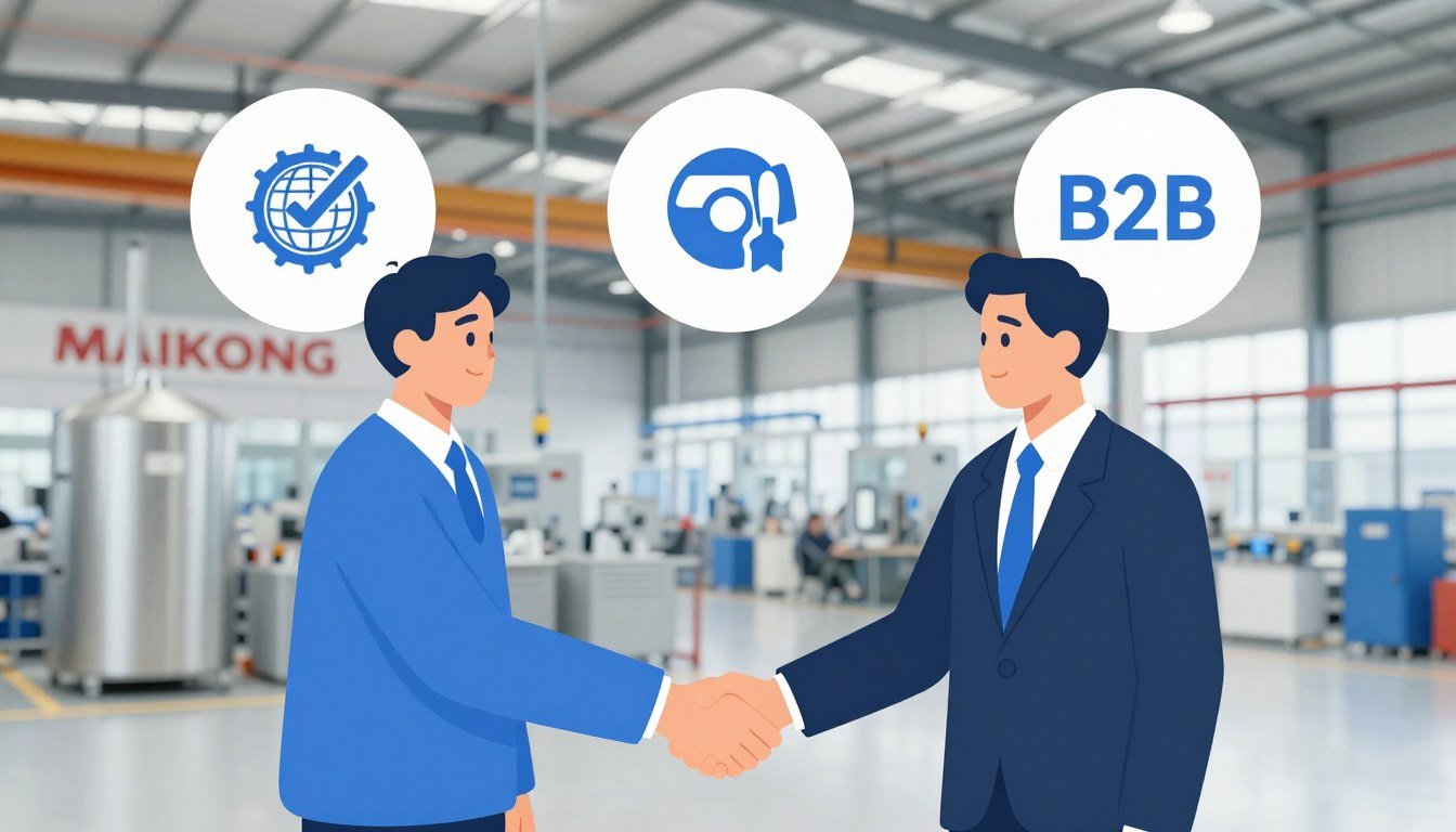 Ventajas de asociación con fabricante MAIKONG iriscopio