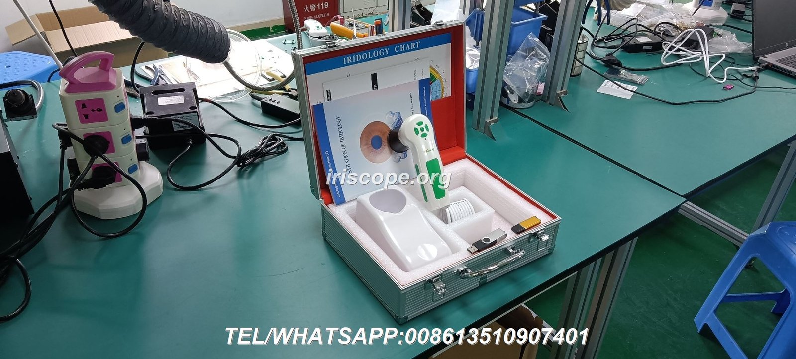 Procesador DSP en iriscope profesional