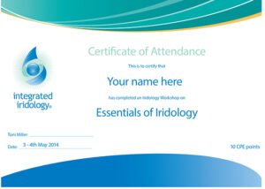 iridology certification