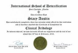 iridology certification