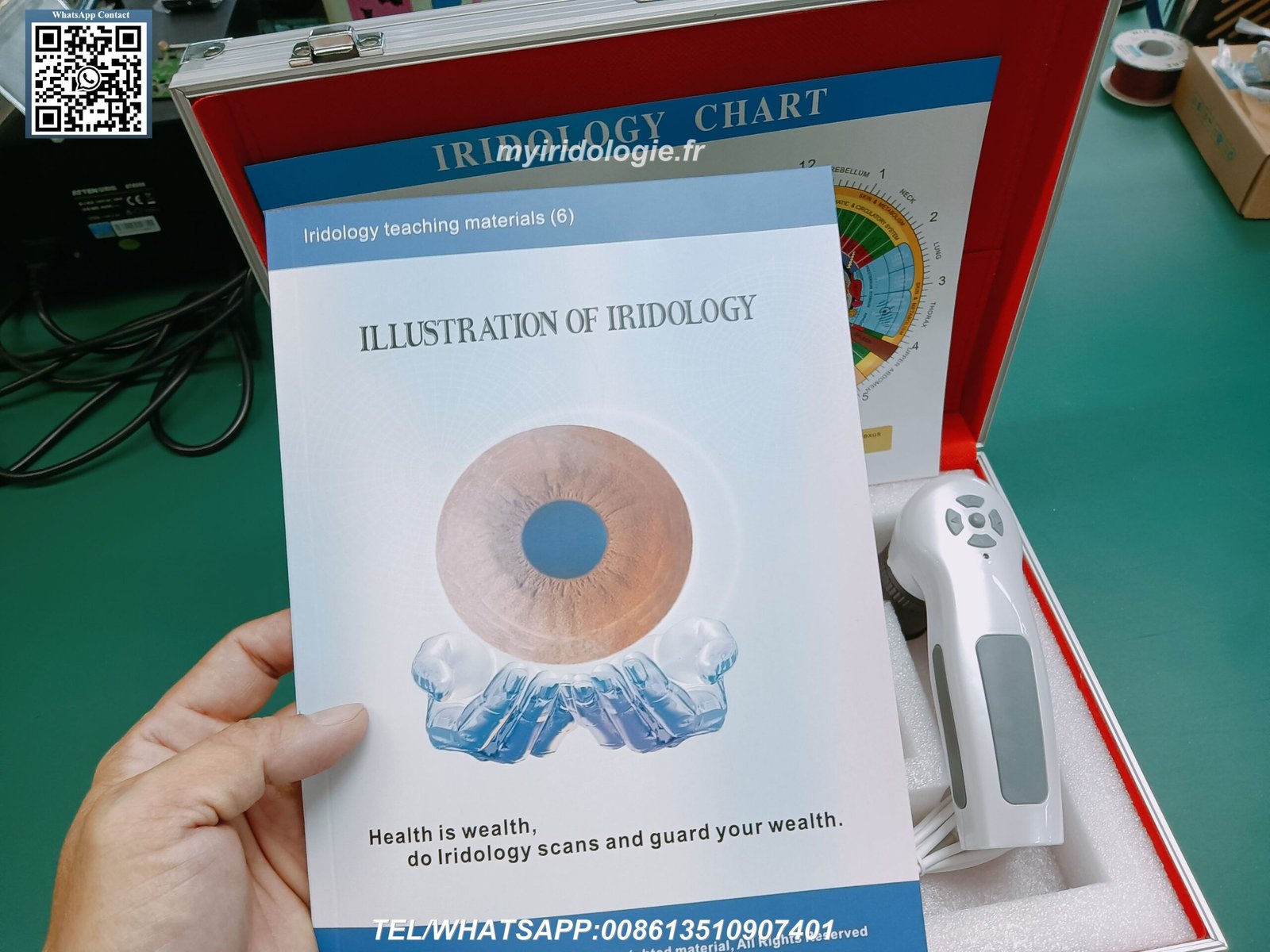 cámara de iridología wifi MAIKONG MK-IrisWifi36 de 36 megapixeles