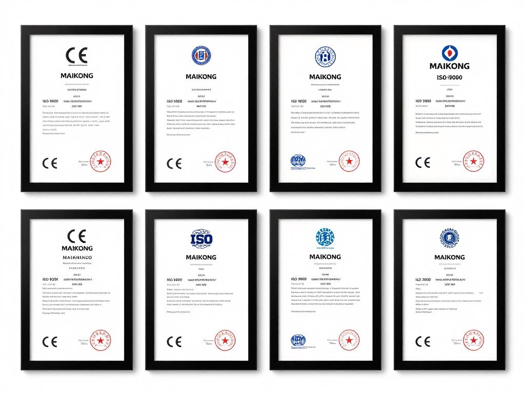 Certificados CE e ISO9000 de MAIKONG