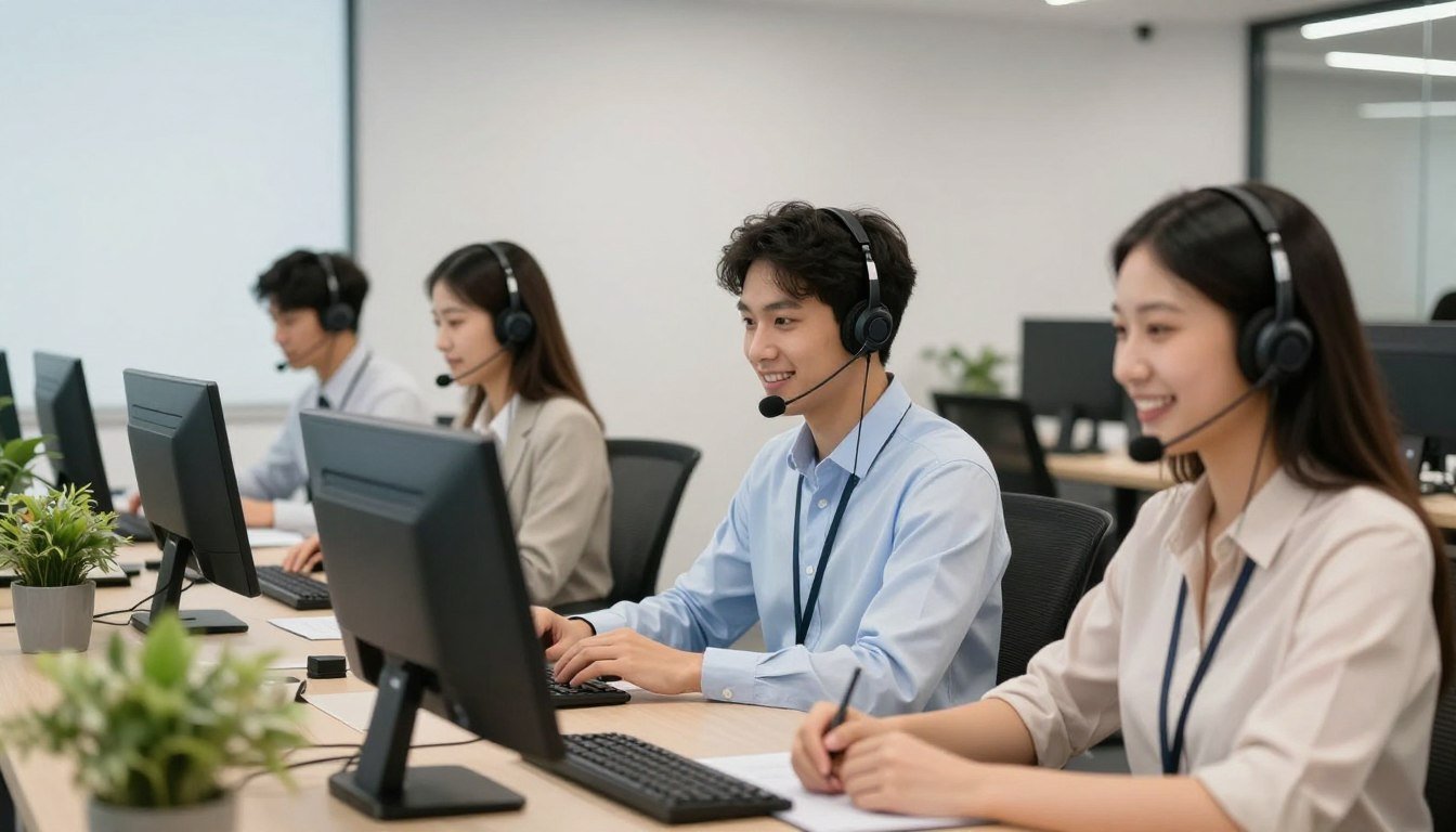 Equipo de servicio al cliente MAIKONG listo para asistir a clientes españoles