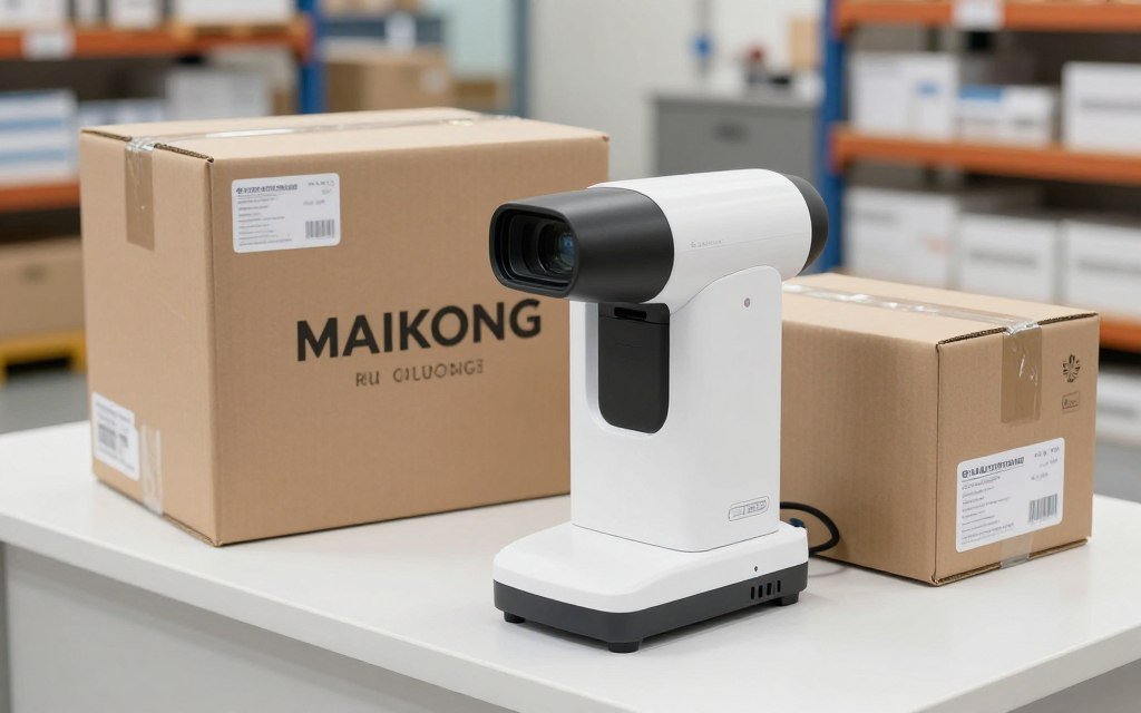 Paquete de iriscopio MAIKONG listo para envío desde almacén España