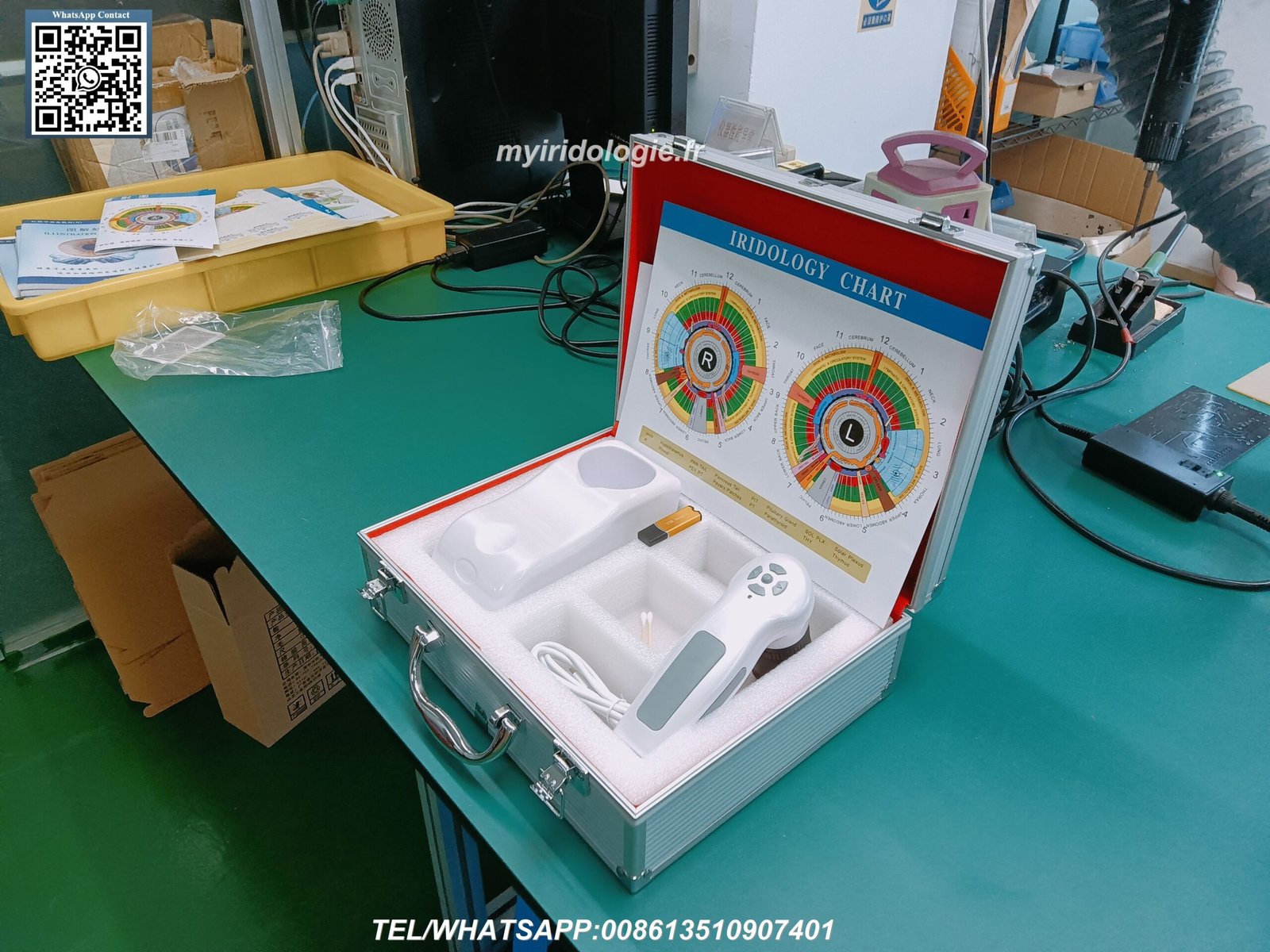 MAIKONG 36MP Wifi iridology camera modelo 9833US con diseño ergonómico profesional