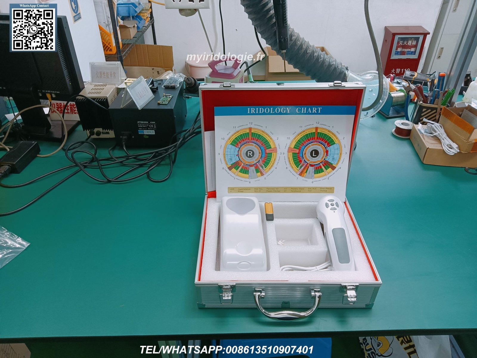 Iriscope WiFi inalámbrico para iridología móvil