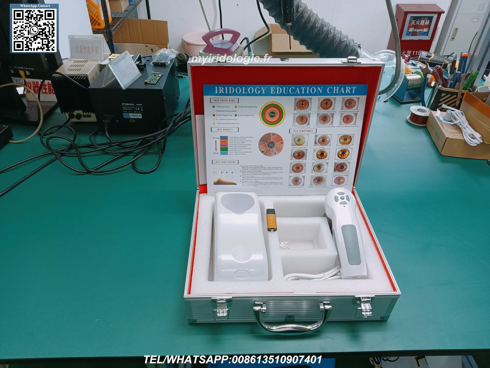 tecnología avanzada de cámaras iridología MAIKONG