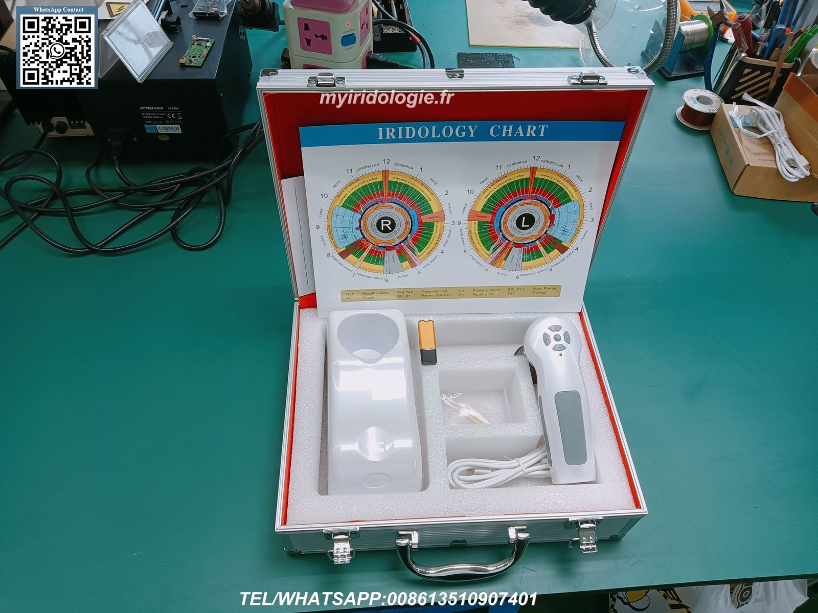 Cámara iridológica WiFi MAIKONG 36MP con conectividad inalámbrica