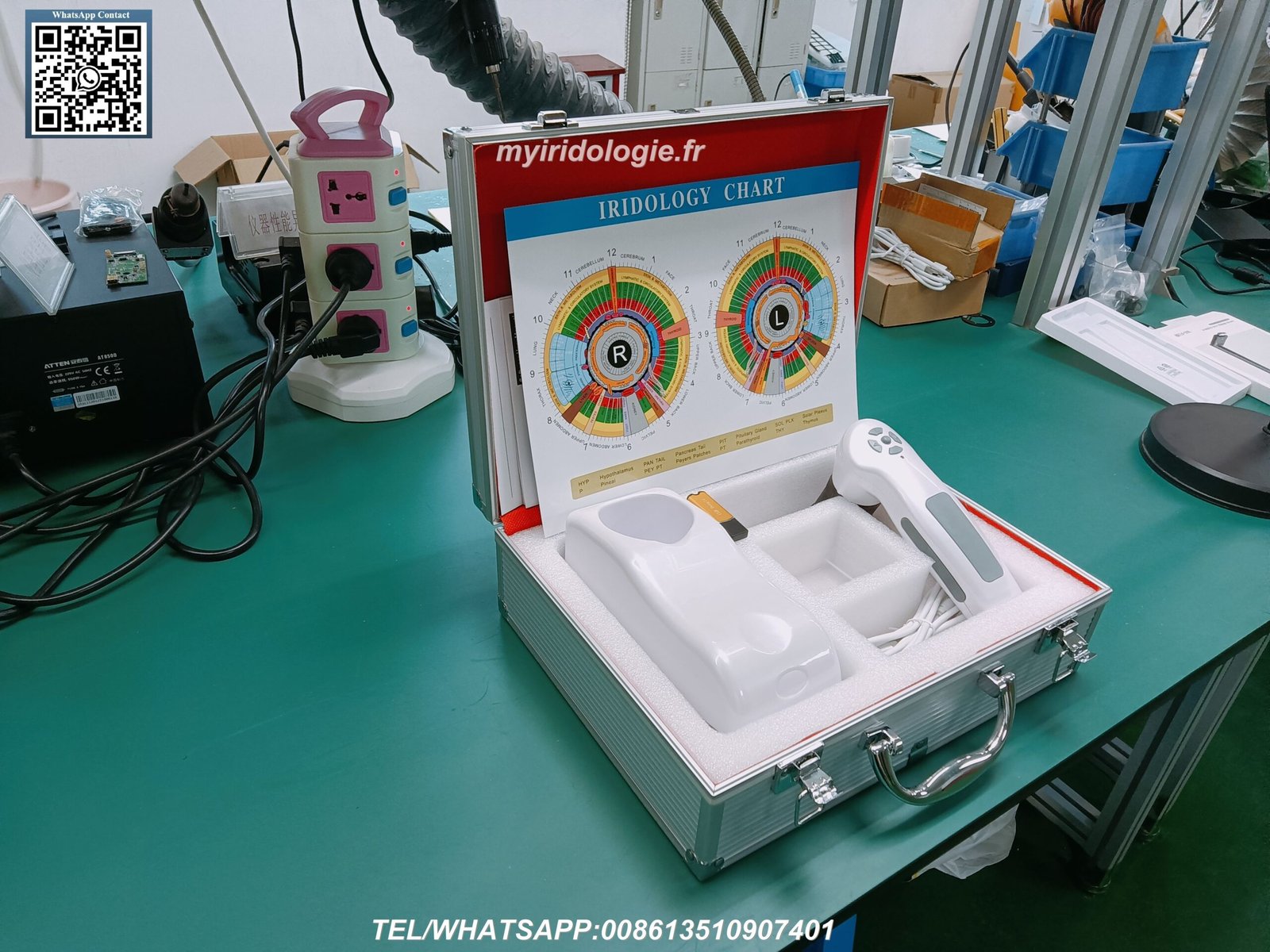 iriscopio profesional equipo iridología calidad