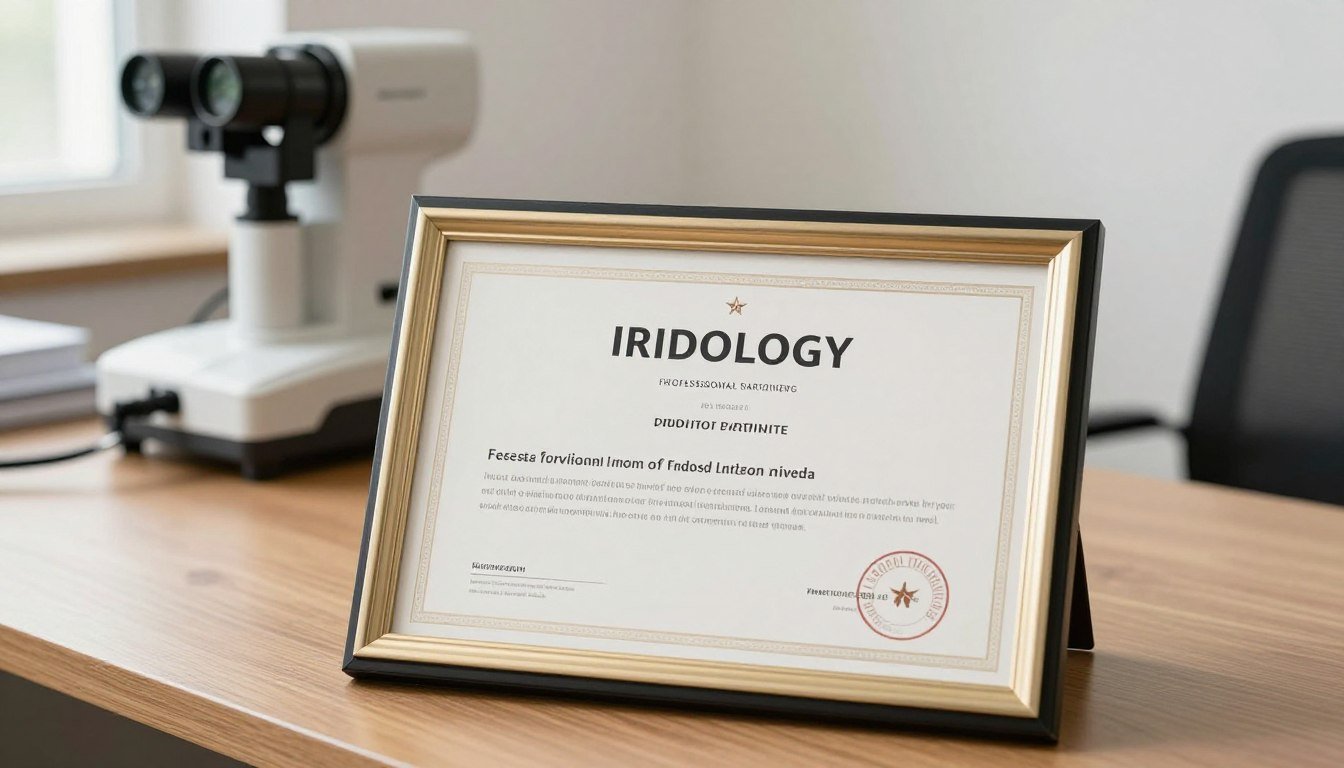 professional iridology certification diploma