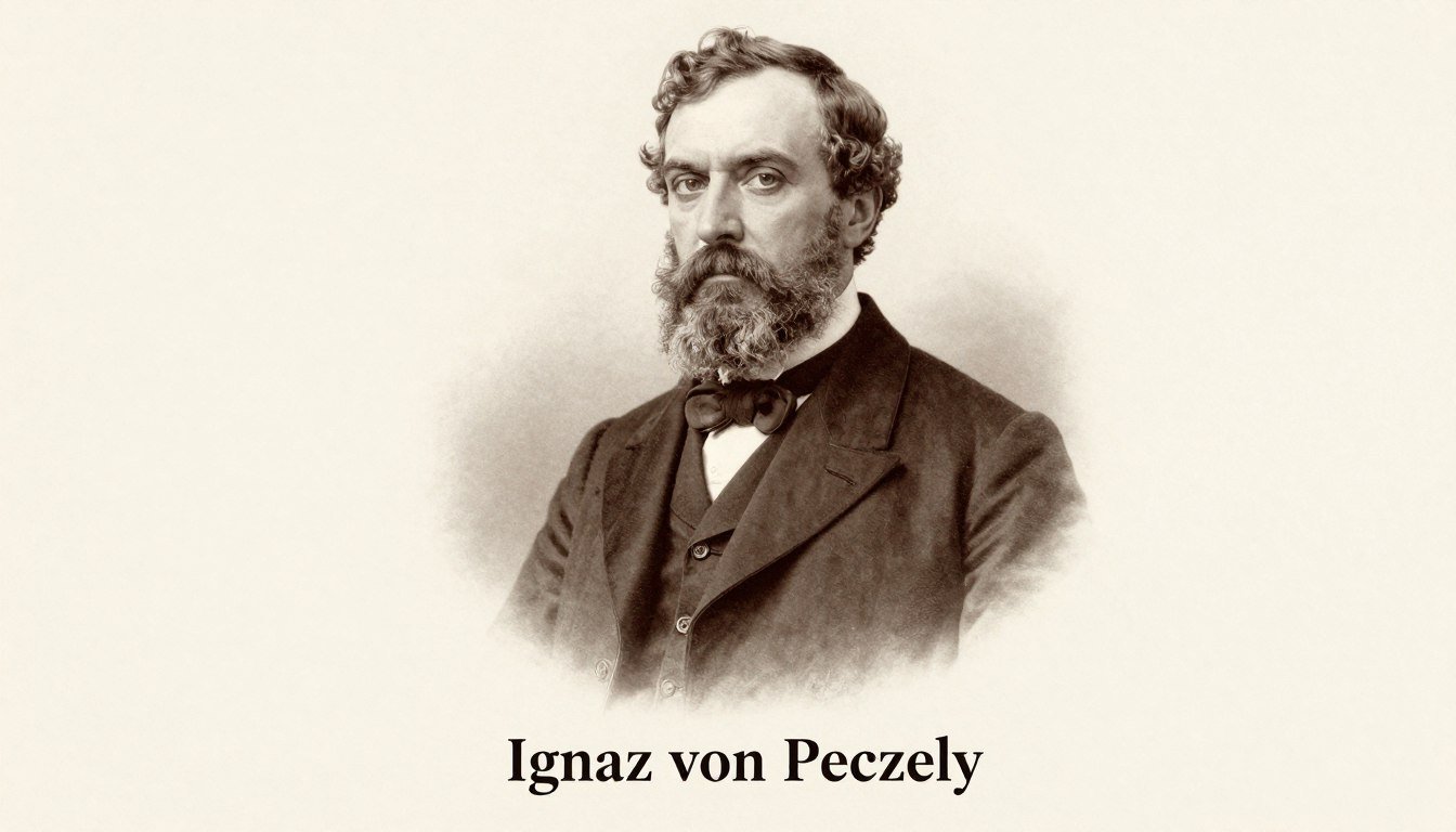 Retrato histórico de Ignaz von Peczely, padre de la iridología moderna