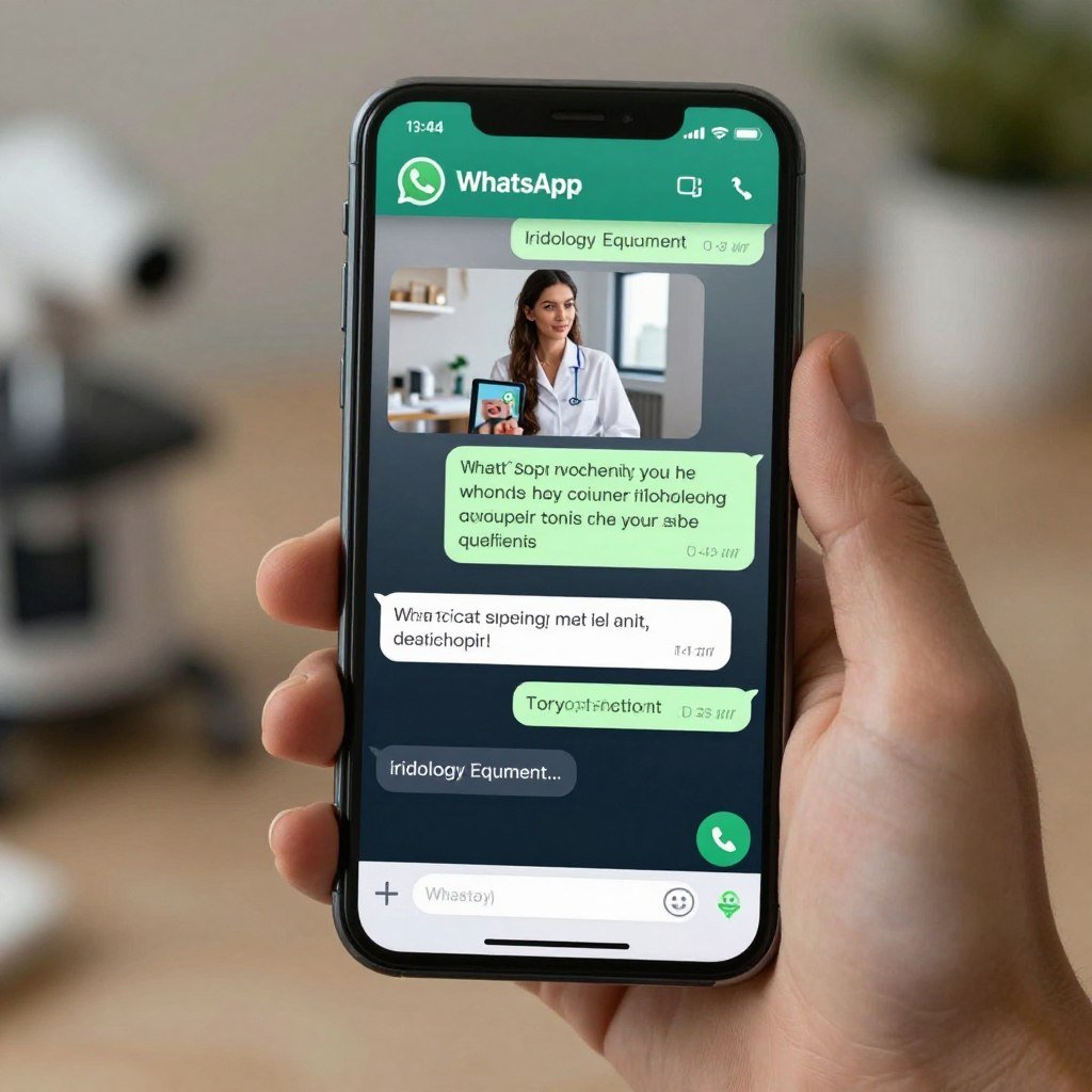 Soporte técnico WhatsApp para iriscope