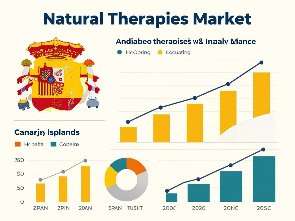 Estadísticas de crecimiento de terapias naturales en España Estadísticas de crecimiento de terapias naturales en España